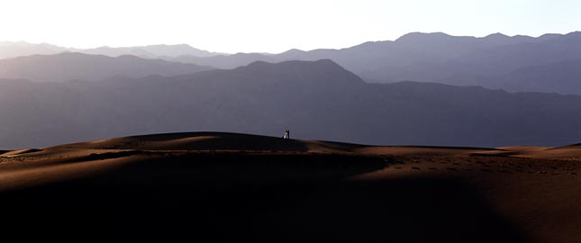Photographer on Dunes